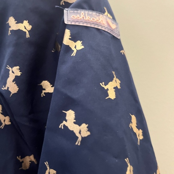 Oshkosh B’gosh fleece lined rain jacket 14 - Picture 3 of 10